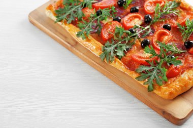 lezzetli lezzetli pizza