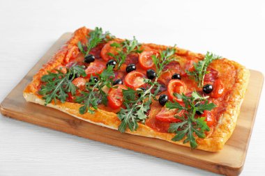 lezzetli lezzetli pizza