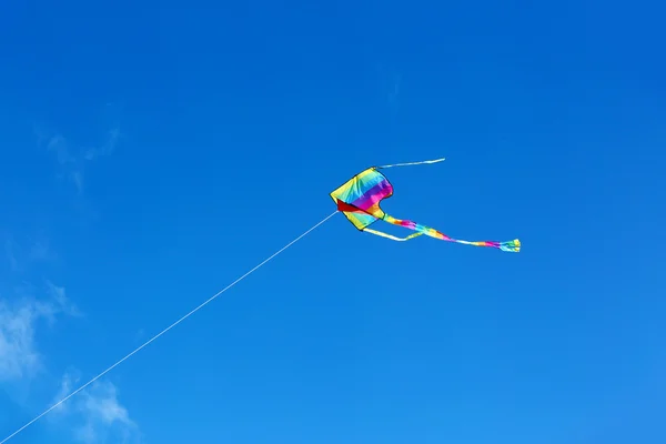 Drachen am blauen Himmel — Stockfoto