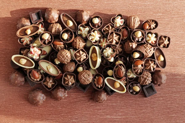 Caramelle di cioccolato antipasto — Foto Stock