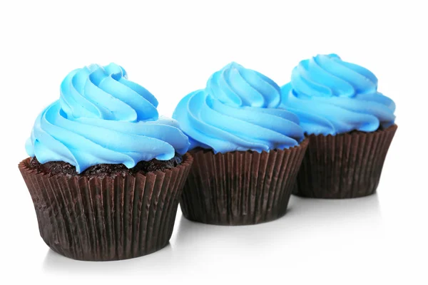 Deliciosos cupcakes aislados — Foto de Stock