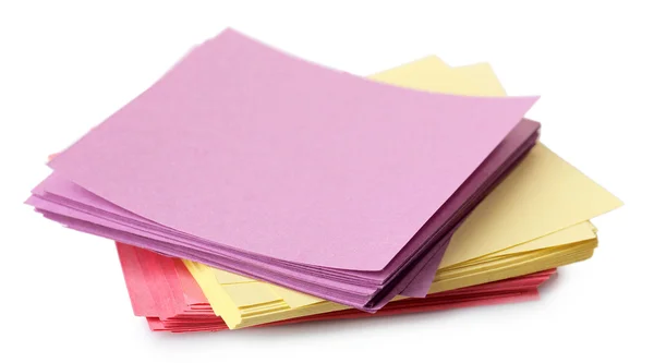 Kolorowe kupie Stick notatki — Zdjęcie stockowe