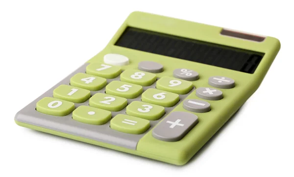 Moderna calcolatrice colorata — Foto Stock