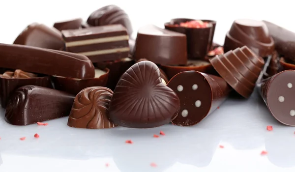 Assorted chocolate candies — Stock Photo, Image