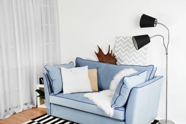 Beautiful modern living room — Stock Photo, Image