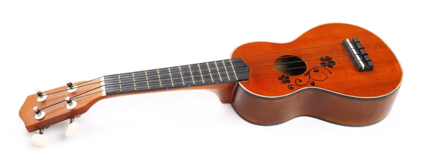 Piękny hawajska gitara akustyczna — Zdjęcie stockowe