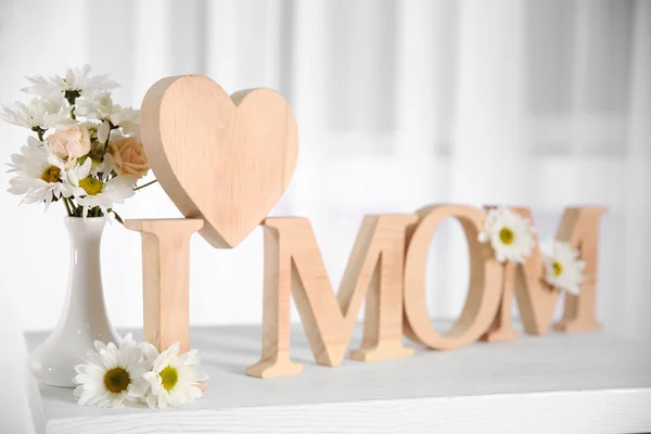 Amo a mamá — Foto de Stock