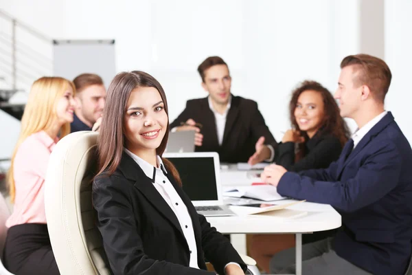 Conferentiezaal in de vergadering — Stockfoto