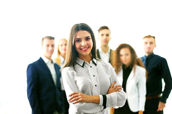 Affärsmän i konferensrummet — Stockfoto