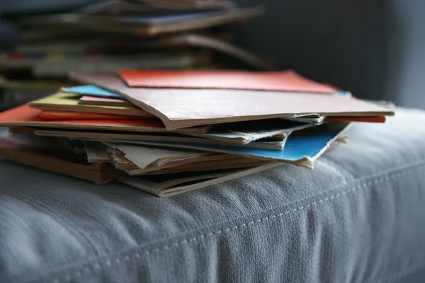 Conjunto de pila de libros — Foto de Stock