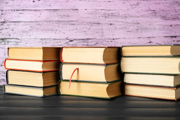 Pile of books close up — Stock Photo, Image