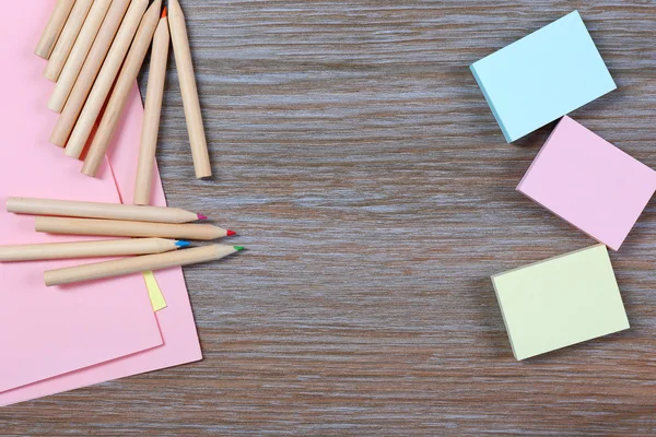 Verschiedene Büromaterialien — Stockfoto