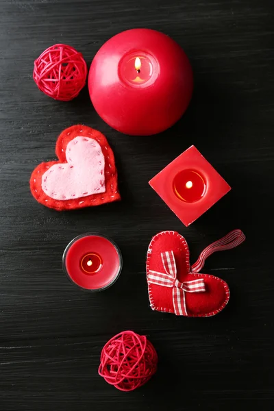St Valentines inredning — Stockfoto