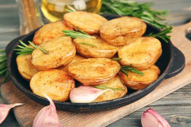 lezzetli fırında patates