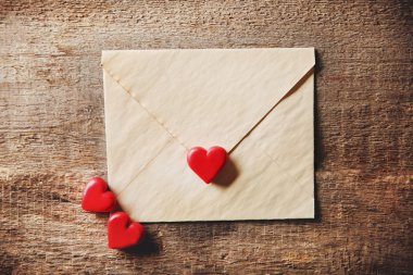 Eski dokulu hediye zarf 