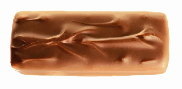 Tasty chocolate bar isolated on white — Stock Photo, Image