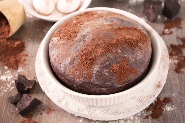 Tarte au chocolat maison — Photo