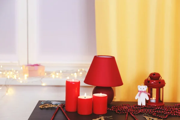Piękne dekoracje świąteczne — Zdjęcie stockowe