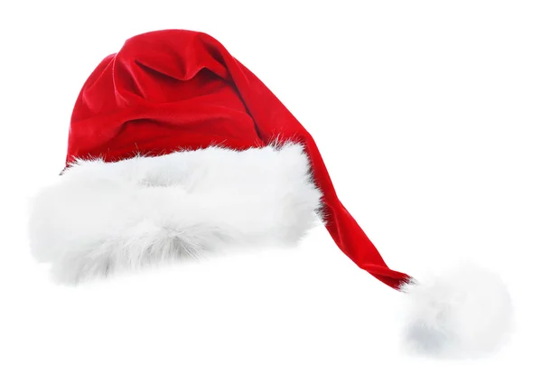 Sombrero rojo de Santa Claus — Foto de Stock