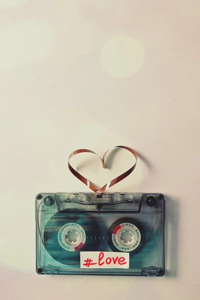 Retro audio cassette — Stock Photo, Image