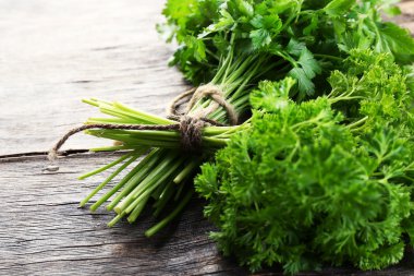 taze yeşil maydanoz