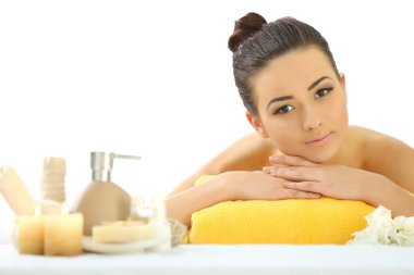 genç güzel kadın rahatlatıcı