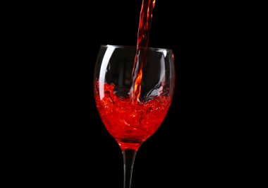 Cam dökme şarap  