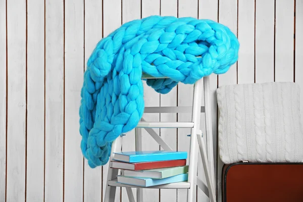 Manta de lana tejida — Foto de Stock