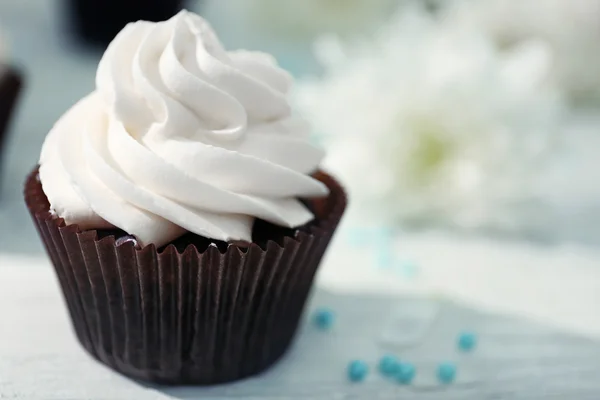 Mooie chocolade cupcakes — Stockfoto