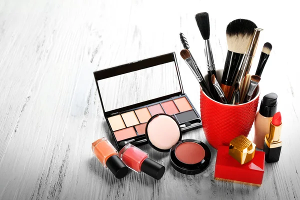 Cosmetics set on light — Stock Photo, Image