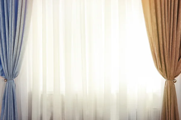 Curtain on the window — Stock Photo, Image