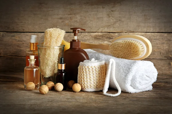 Herramientas de baño naturales — Foto de Stock