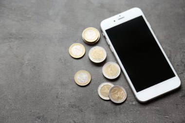 Paralar ile akıllı telefon