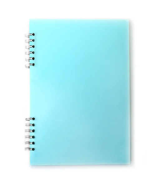 Spirála notebook izolované — Stock fotografie