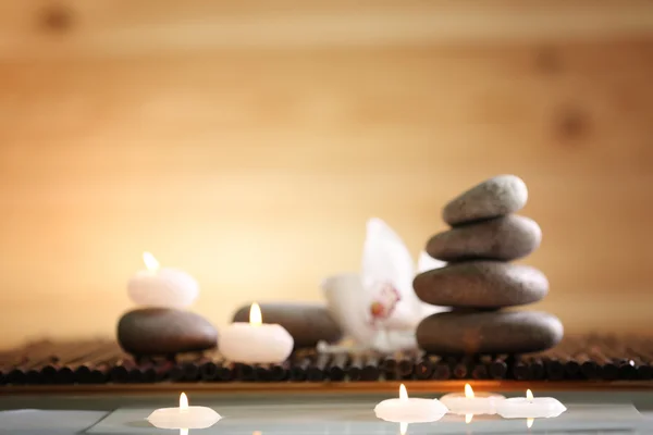 Spa still life with stones Royalty Free Stock Photos