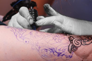 Dövme yapma süreci