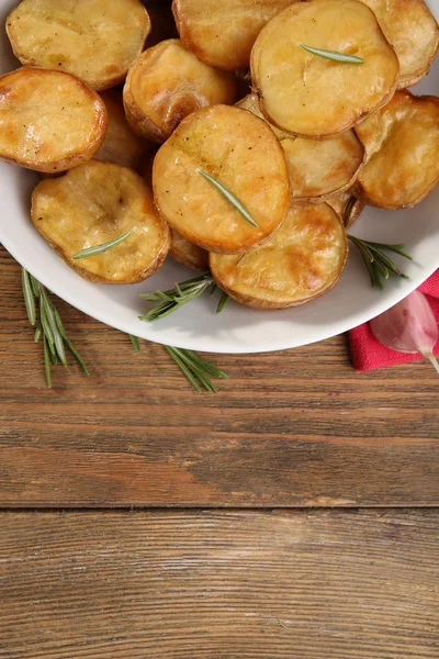 Deliciosas batatas assadas — Fotografia de Stock