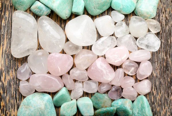 Hermosas piedras semipreciosas — Foto de Stock
