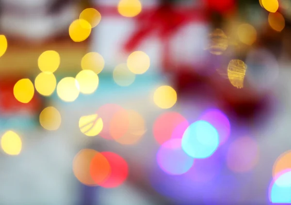 Luces borrosas de Navidad — Foto de Stock