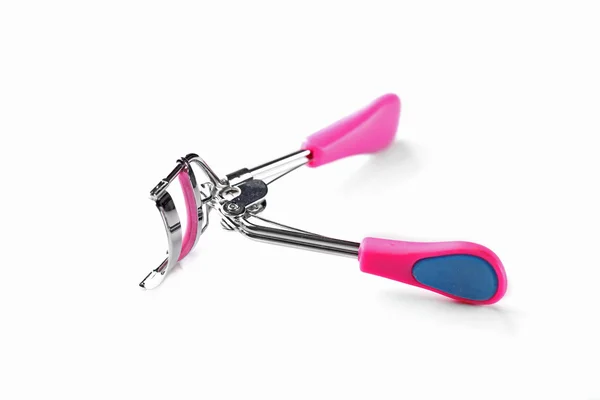 Eyelash curler with pink handles — Stock Photo, Image