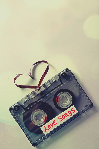 Retro audio cassette — Stock Photo, Image