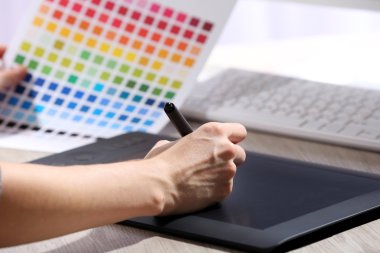 El çizimi Grafik Tablet