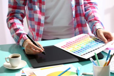 El çizimi Grafik Tablet