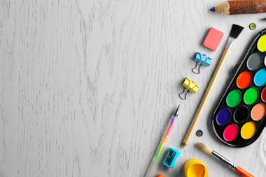 ofis malzemeleri yakın çekim 