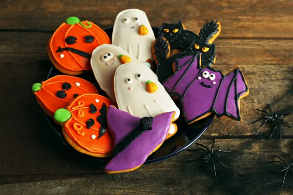 Biscotti creativi di Halloween — Foto Stock