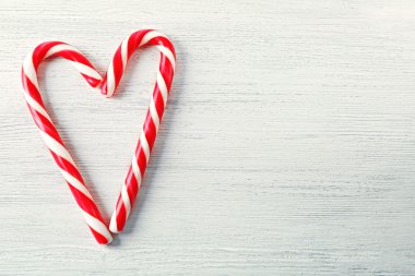 Kalp gibi lolipop şekerler 