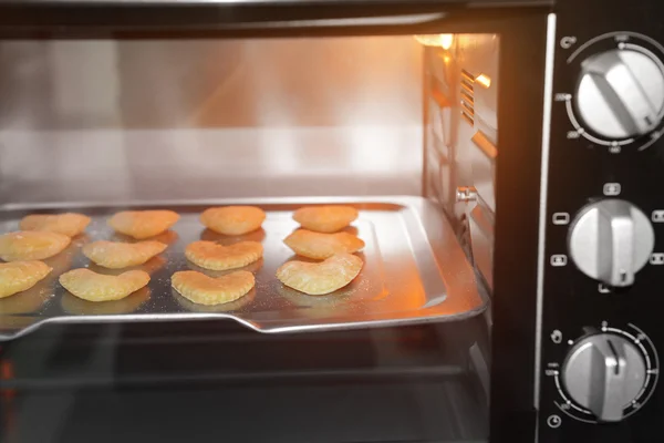 Heart shaped biscuits — Stock Photo, Image