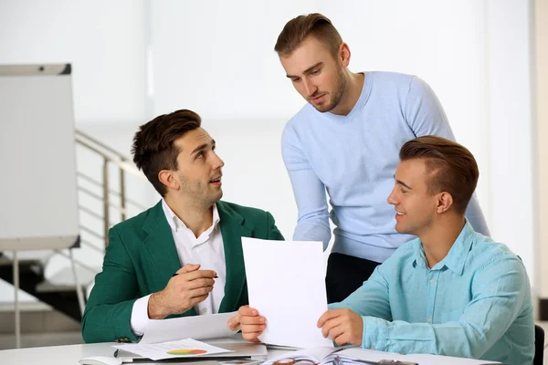 Vergadering in de vergaderzaal — Stockfoto