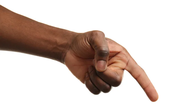Lidská ruka zobrazeno gesto — Stock fotografie