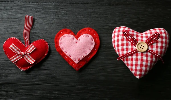 Beautiful romantic hearts — Stock Photo, Image